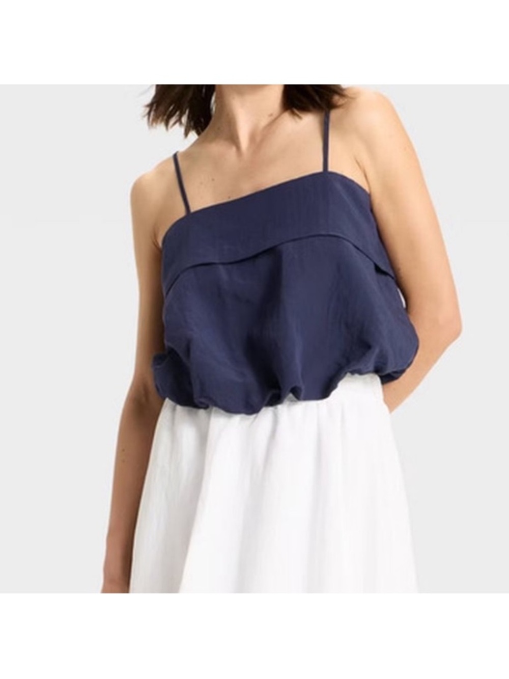 Women’s Bubble Tank Top a new day Navy Blue